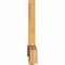 Ekena Millwork Bellingham Rough Sawn Timber Gable Bracket, Western Red Cedar, 96"W x 36"H x 4"D x 6"F, 9/12 Pitch GBW096X36X0406BEL00RWR - alternate 2